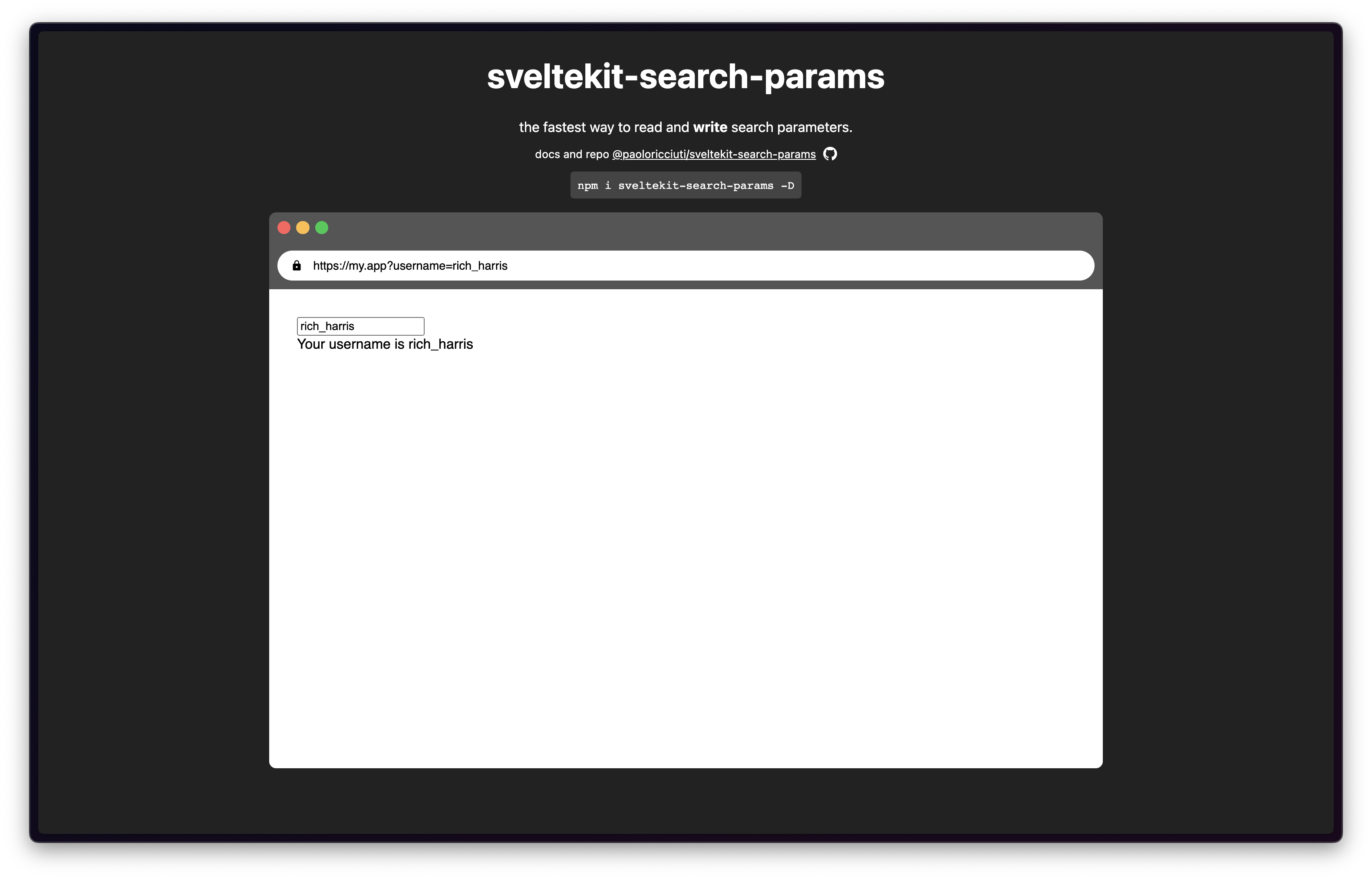 sveltekit-search-params preview